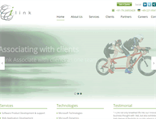 Tablet Screenshot of i-link.co.in